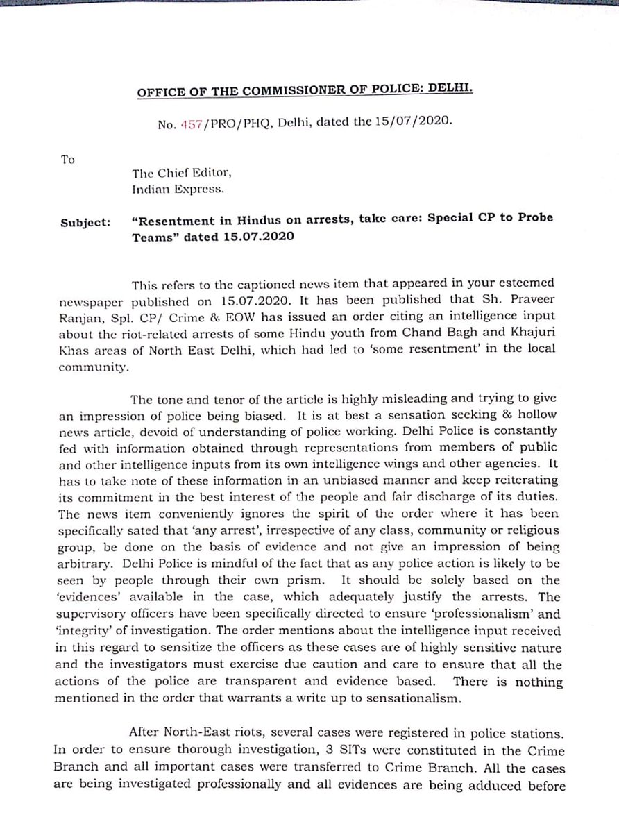 Delhi Police tweet media