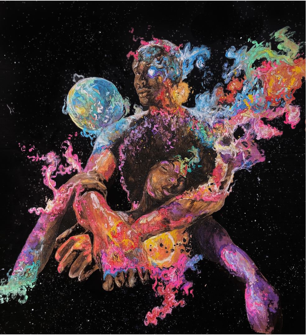 ItsTamaan's tweet photo. I want to support Black Creatives by starting an art thread. Here is my boy’s work. His IG is @holdmycrayons  

Please reply below with some pictures of your art and any links to your stuff

Everyone else: maybe think of following, rt'ing, supporting the people in this thread! https://t.co/5BnadlnY0u