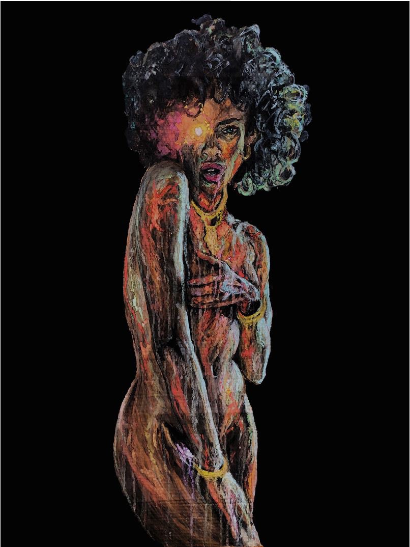 ItsTamaan's tweet photo. I want to support Black Creatives by starting an art thread. Here is my boy’s work. His IG is @holdmycrayons  

Please reply below with some pictures of your art and any links to your stuff

Everyone else: maybe think of following, rt'ing, supporting the people in this thread! https://t.co/5BnadlnY0u