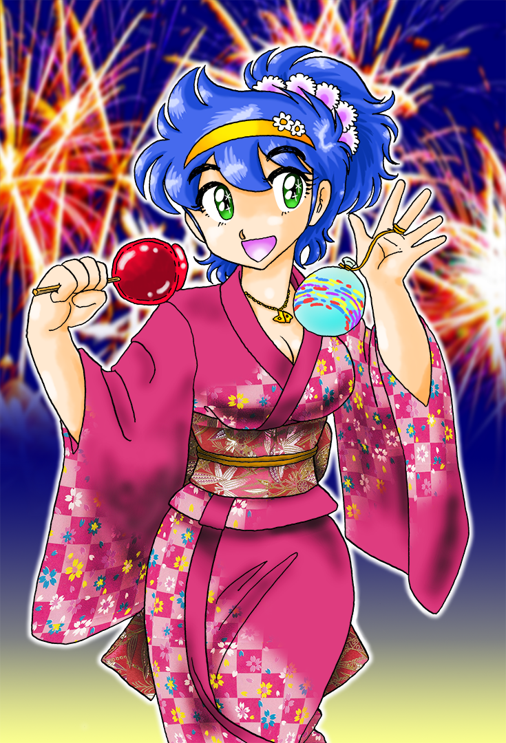 kurihiroshi's tweet photo. #昭和生まれの絵描きさんの絵を魅せて
いつもとあまり変わりませんで申し訳ございません（^^)
#ベーマガ #つぐ美 #AABM https://t.co/7STN8ELaoW