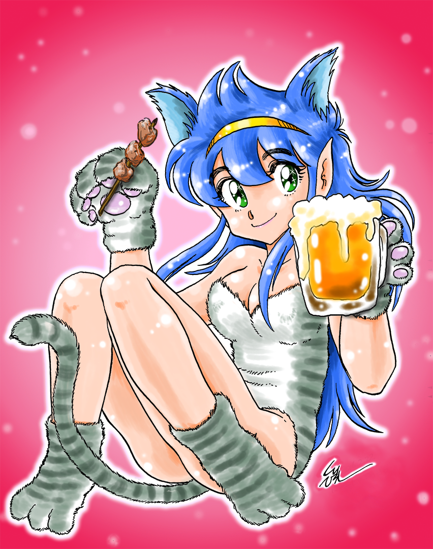 kurihiroshi's tweet photo. #昭和生まれの絵描きさんの絵を魅せて
いつもとあまり変わりませんで申し訳ございません（^^)
#ベーマガ #つぐ美 #AABM https://t.co/7STN8ELaoW
