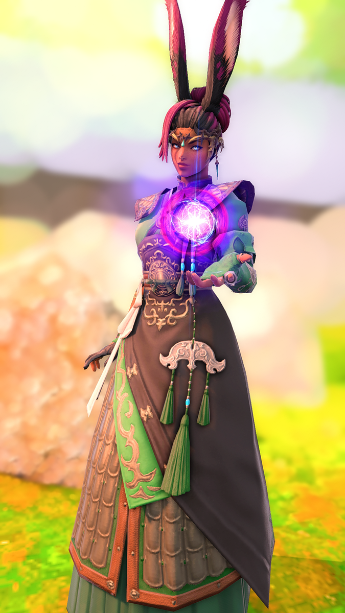 rivertherabbit's tweet photo. "... to be a Green means to stand ready."

#GPOSERS #ffxivsnaps #ffxiv #viera #wheeloftime #saidar https://t.co/cqKqp9NreB
