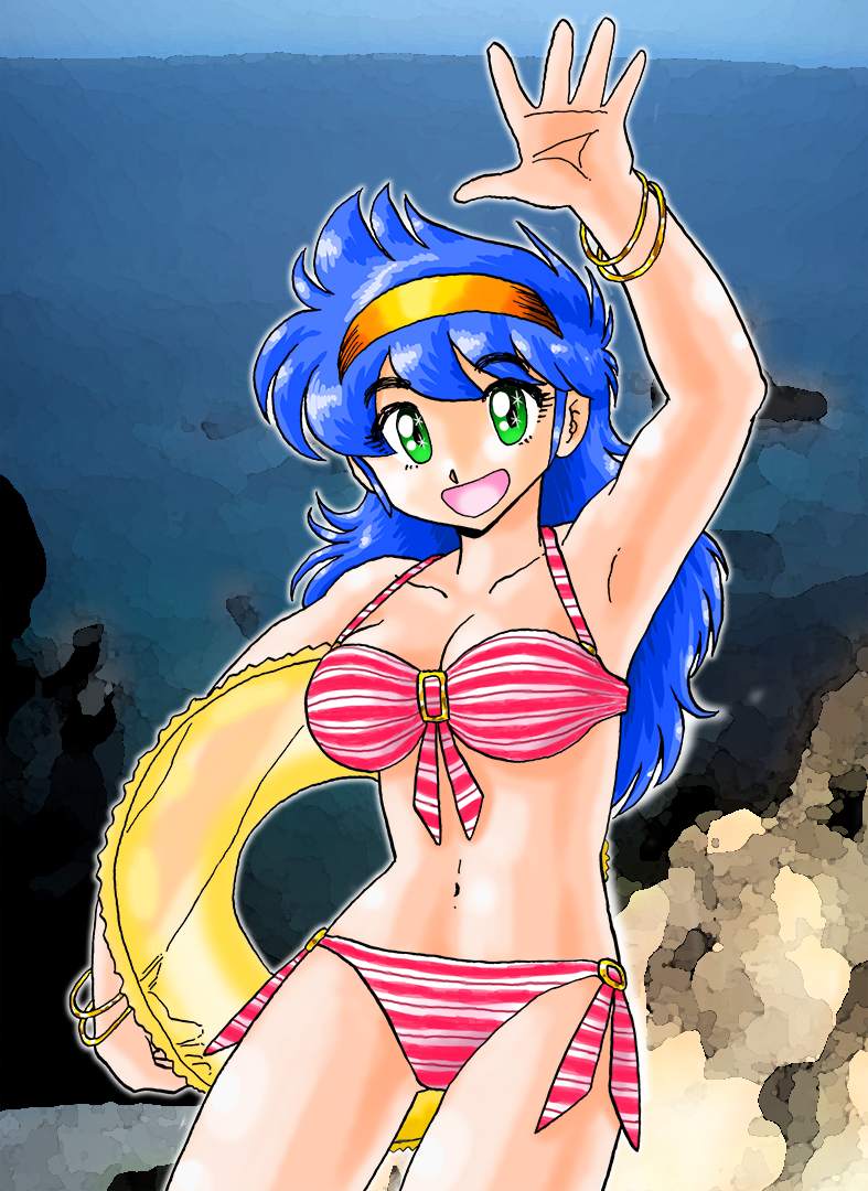 kurihiroshi's tweet photo. #昭和生まれの絵描きさんの絵を魅せて
いつもとあまり変わりませんで申し訳ございません（^^)
#ベーマガ #つぐ美 #AABM https://t.co/7STN8ELaoW