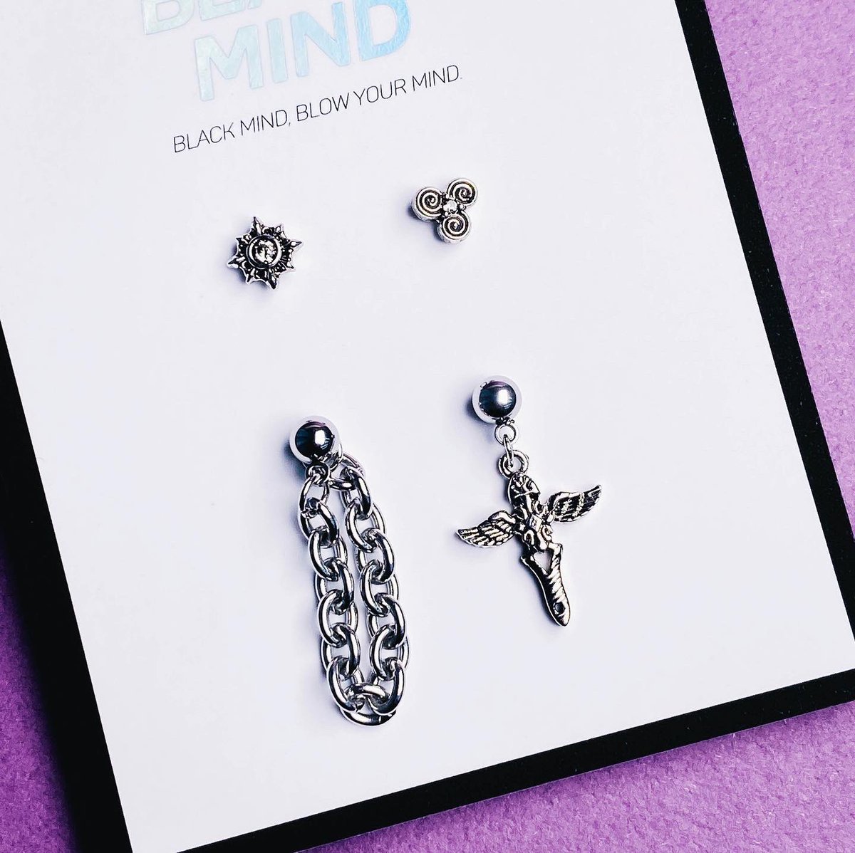 blackmind_daily's tweet photo. Hip SET updated💜

✔️귀걸이, 바 길이, 바 타입 무료변경
✔️ピアス(21G), イヤリングに変更可能
✔️Can be changed to earring, Clip-on earring

🇰🇷/KRW👉🏻 https://t.co/6ZUtr2qeOU
🌐/USD👉🏻 https://t.co/uUWhW1VfDz
🇯🇵/JPY👉🏻 https://t.co/Q26rXCE4Gt https://t.co/1PItPxvB3H