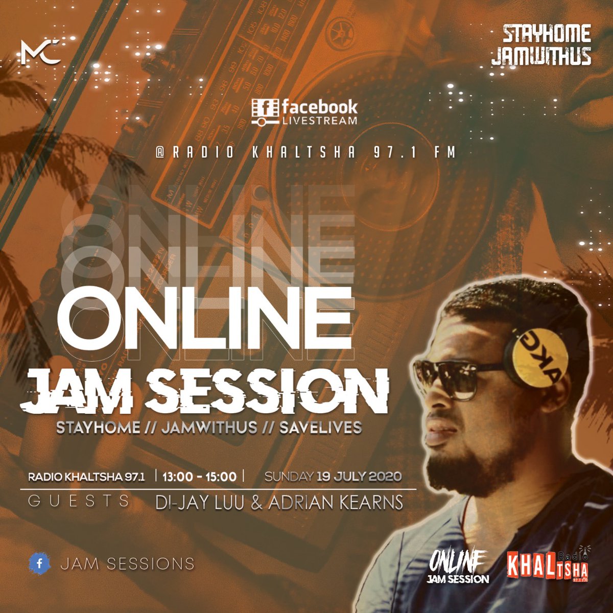 kearns4change's tweet photo. Catch me this Sunday on @RadioKhaltsha @Khaltsha_tv @KhaltshaFashion Online #jamsession #adriankearnsdj @ProudlySA https://t.co/wogj3mEgRw