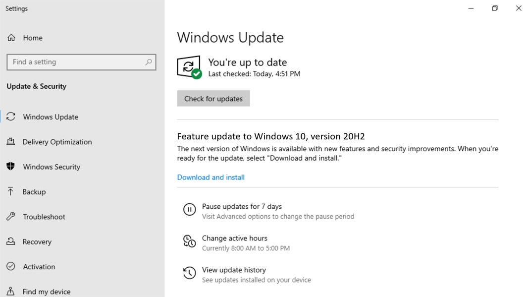 greaterheights_'s tweet photo. Windows 10 20H2 is almost ready!

Improved performance and enhance quality [over Windows 10 version 2004]. It will also be the first version of Windows 10 to include the new Microsoft Edge, based on Chromium.

You will get an update notice.
#WindowsFan #CyberSec @ghsolutionsnt https://t.co/5aZHrUVnLs