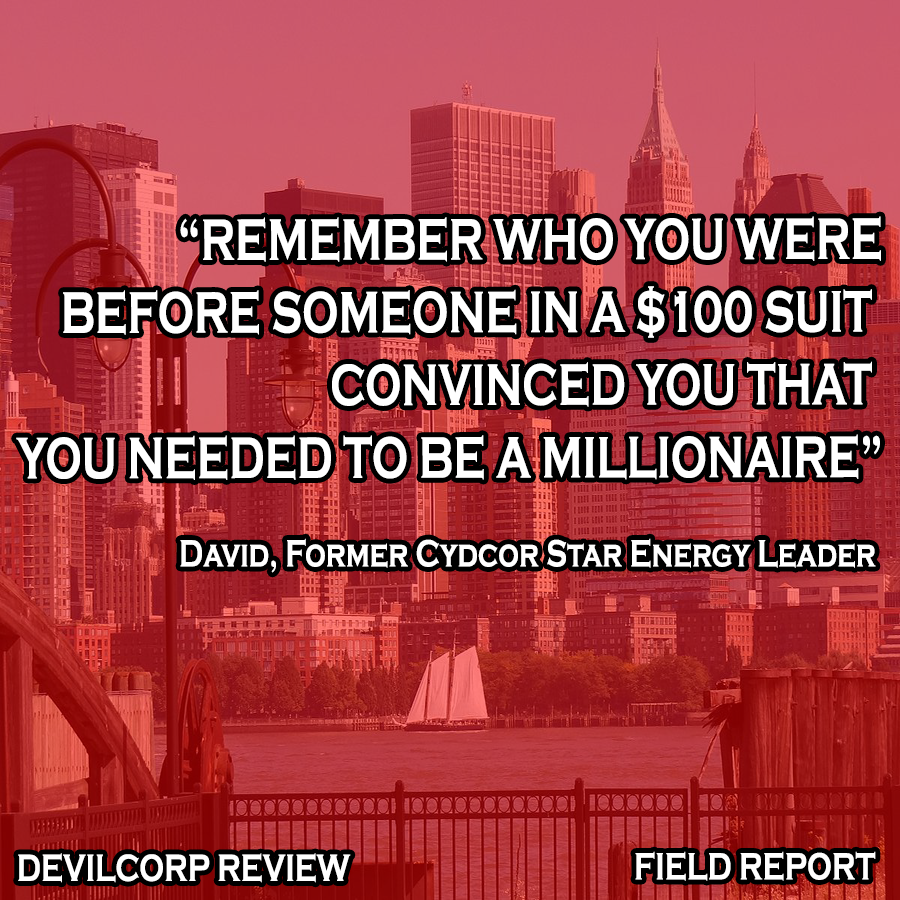 DevilcorpOrg's tweet photo. Our first interviewee for our new series ‘Field Report’ is David, a former Cydcor sales-rep and leader from New Jersey.
https://t.co/DA4FHYUYfr
#Devilcorp #directmarketing #cydcor #starenergy #newjersey https://t.co/JlED2NNcgl