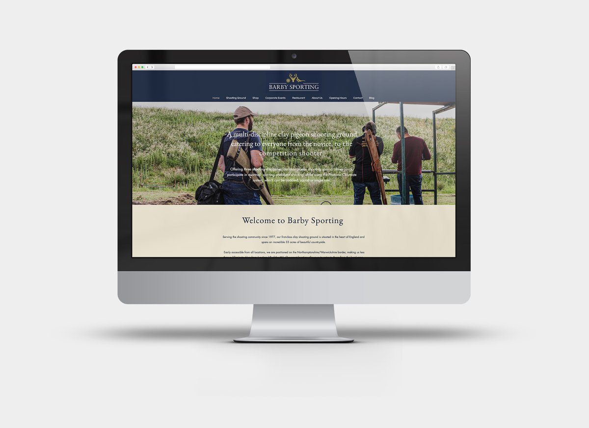 Over the last few months, it’s not only our shooting ground that we’ve been updating, we’ve also upgraded our website and are excited to share with you the new and improved barbysporting.com!