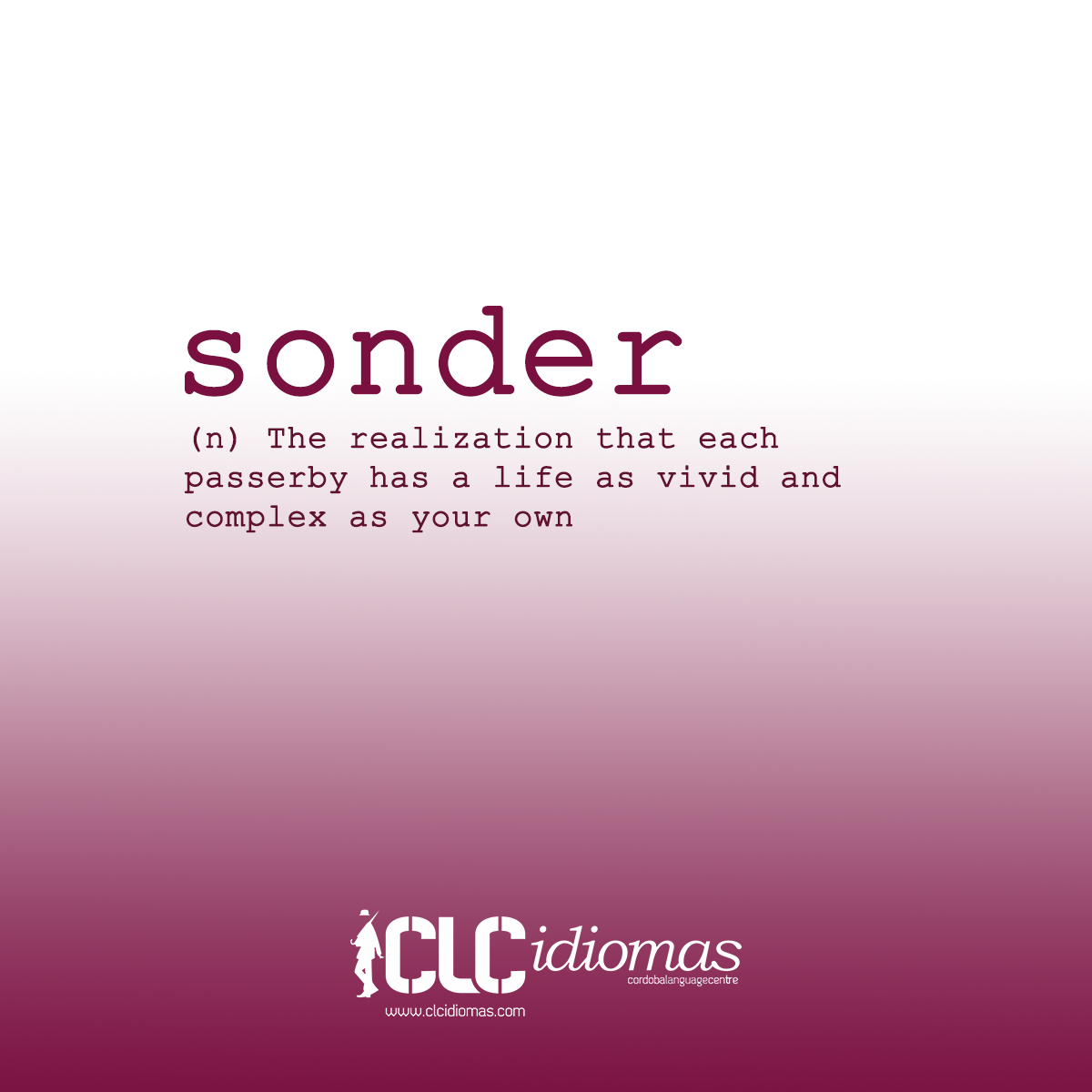 idiomas_clc's tweet photo. En todos los idiomas hay palabras que, aunque no se utilicen habitualmente, por su significado, forma o componente fonético son más especiales que el resto. Esta es la que hemos seleccionado hoy, ¿la conocías? 🤔 https://t.co/0LAOHUJj3w