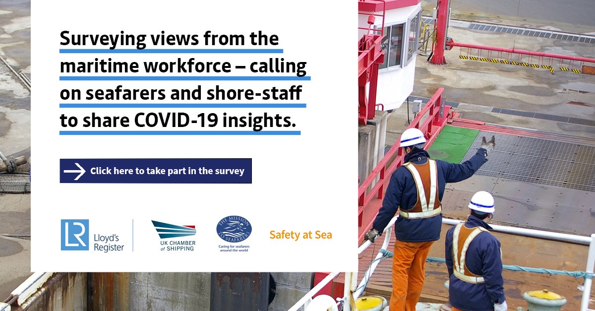 LR_Marine's tweet photo. We need better awareness of how #maritime employers are coping with #COVID19. More than 500 have already shared their insights with @lloydsregister, @ukshipping and @FlyingAngelNews but we want as big a response rate as possible. https://t.co/dQxpvcFBYy #SeafarersAreKeyWorkers https://t.co/YzVtVoxrFk