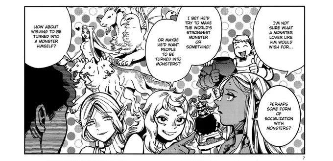 [dungeon meshi 66 spoilers]

thank you canaries for reminding me that laius is Like That 