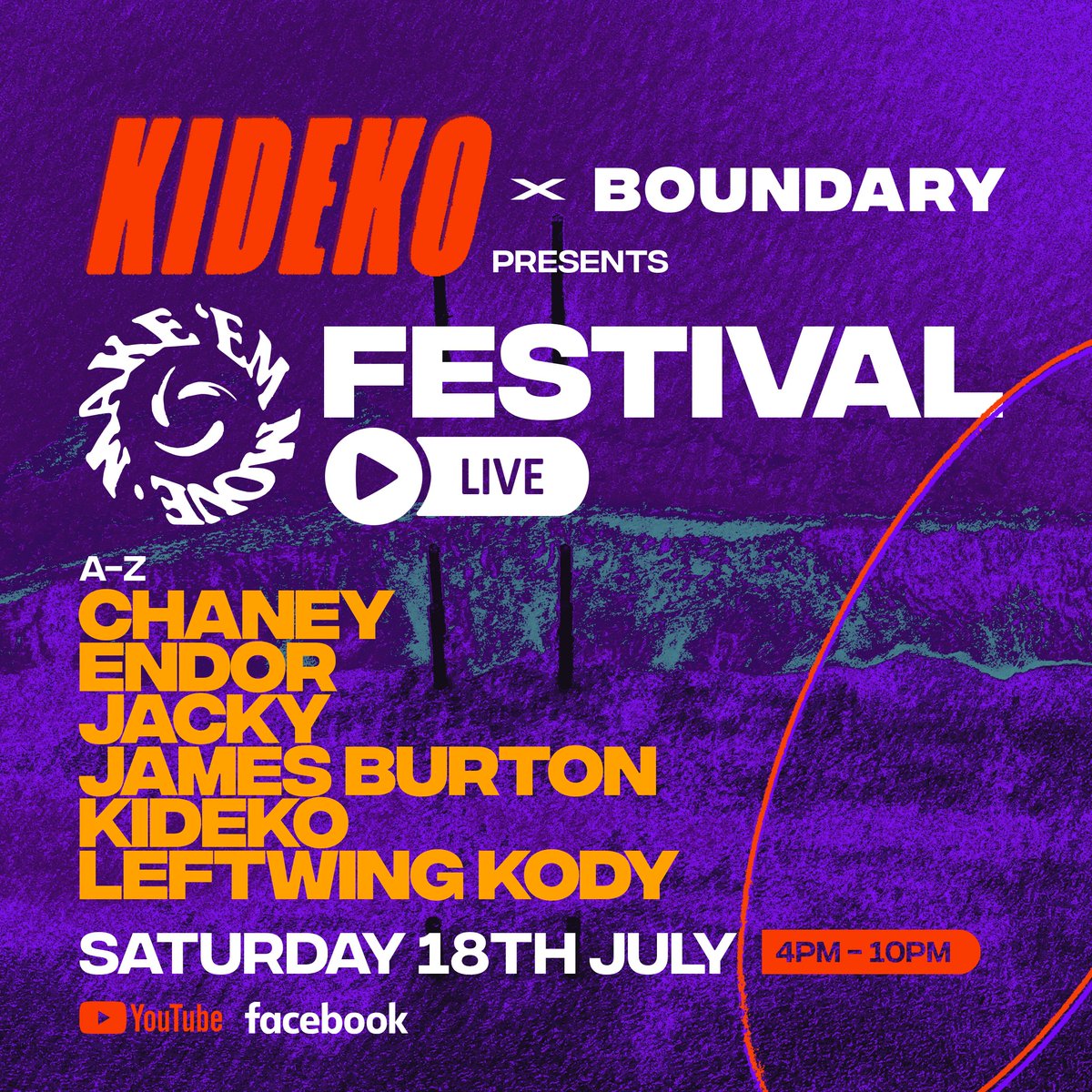 We are teaming up with one of Brighton's biggest talents <a href="/kidekomusic/">Kideko</a> for his <a href="/makeemmoveuk/">Make 'Em Move</a> online festival this Saturday. Kideko personally curated this line up with some of his favourite DJs. Get locked in from 4pm THIS Saturday on Facebook &amp; YouTube.