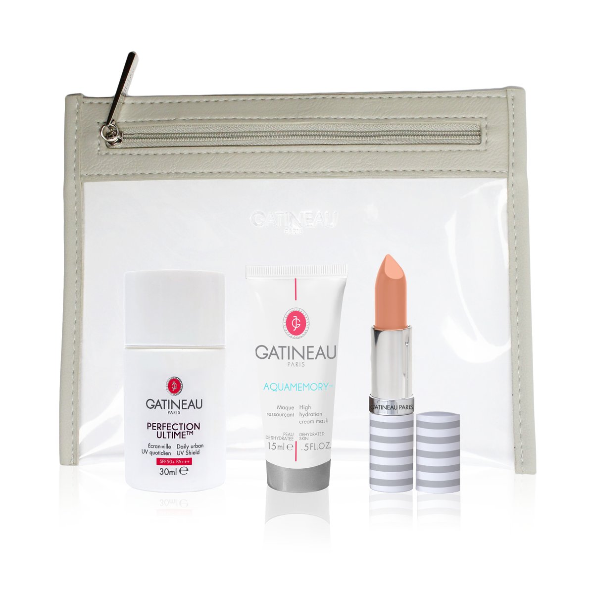 FragranceDirect's tweet photo. RT to WIN! ✨ Win the stunning Gatineau Daily Urban Protection Collection kit featuring their luscious Nourishing Lip Balm, Aquamemory High Hydration Mask, Perfection Ultimate Complexion Cream and a handy travel cosmetics bag! 🤍 https://t.co/ufWsjbwr6v