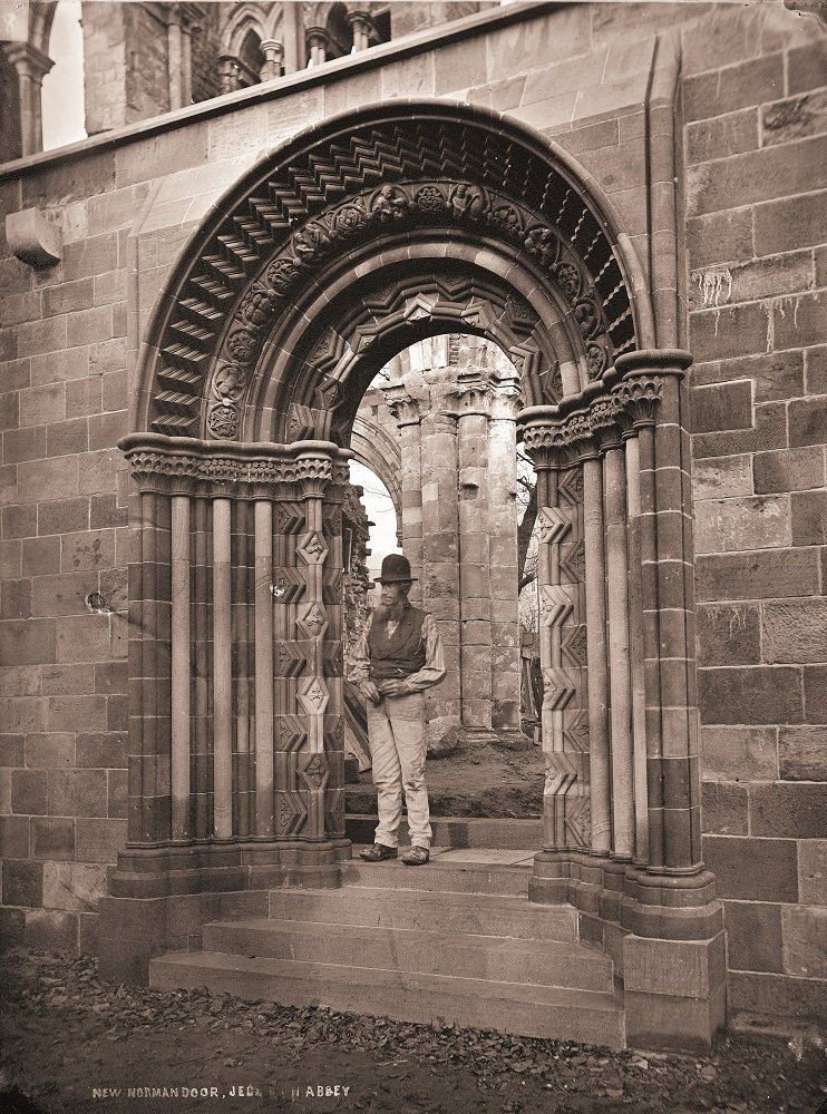 The 19th Century: "Careless Whiskers" It’s not clear why, but the reign of Queen Victoria was the era of the sideburn – and for once, the fashion was not limited to the aristocracy. Our model is a humble stonemason, at work on a doorway at Jedburgh Abbey.