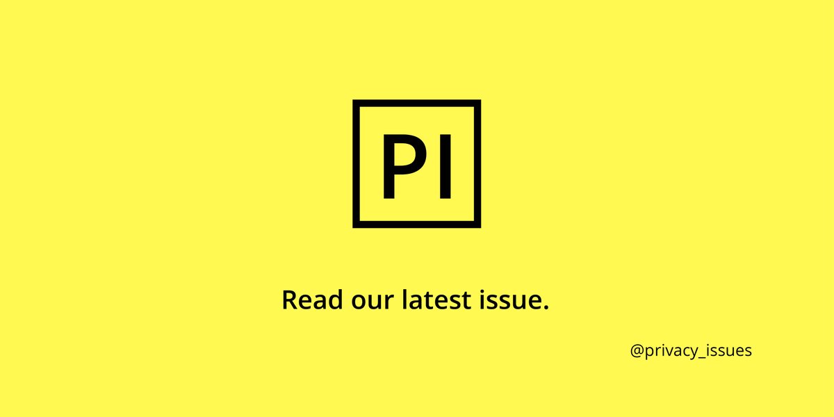 privacy_issues's tweet image. Our team hand picked the most interesting privacy #longreads for the midsummer #PrivacyIssue. 

We also share a #GlossaryPI term, hot Twitter stories, dream #privacyjobs &amp;amp; book recommendations.

🔗 Check it out &amp;amp; don’t hesitate to share: mailchi.mp/0b5758b47638/p…