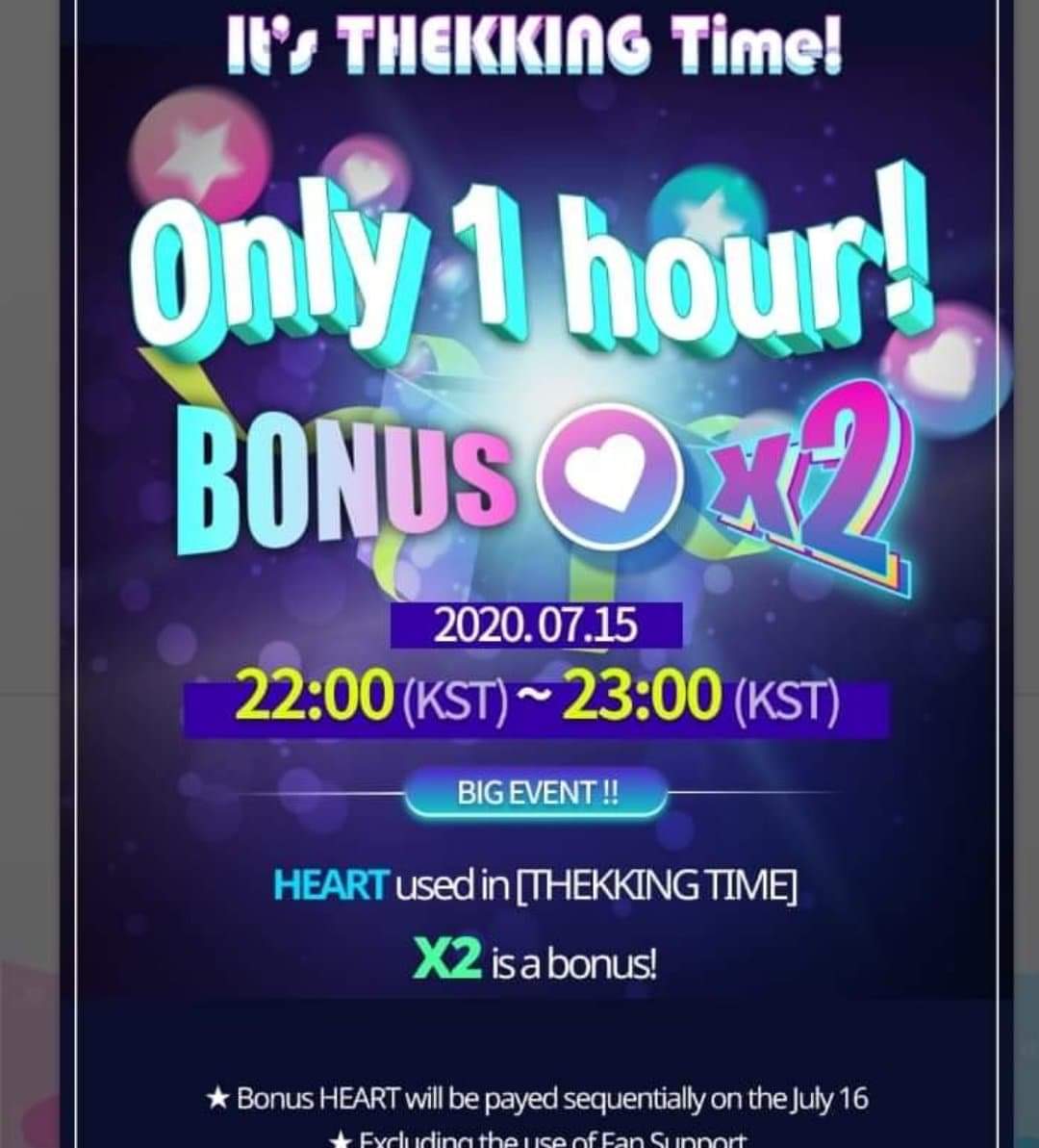 ysh_ofc's tweet photo. Hello Yoopies time has come,We will participate the July THEKKING event,where we can vote our collected heart and its return into twice, Let's hold our collected heart , yoopies who voted Thekking event will receive twice vote, just standby till 9:30pm https://t.co/yJtylgLWln