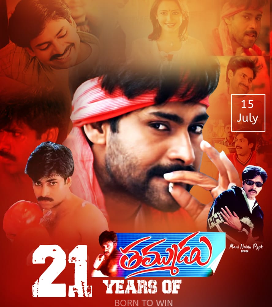 Murali26255743's tweet photo. #21YearsForThammudu
@PawanKalyan 
#VakeelSaab https://t.co/GE05O0BUoK