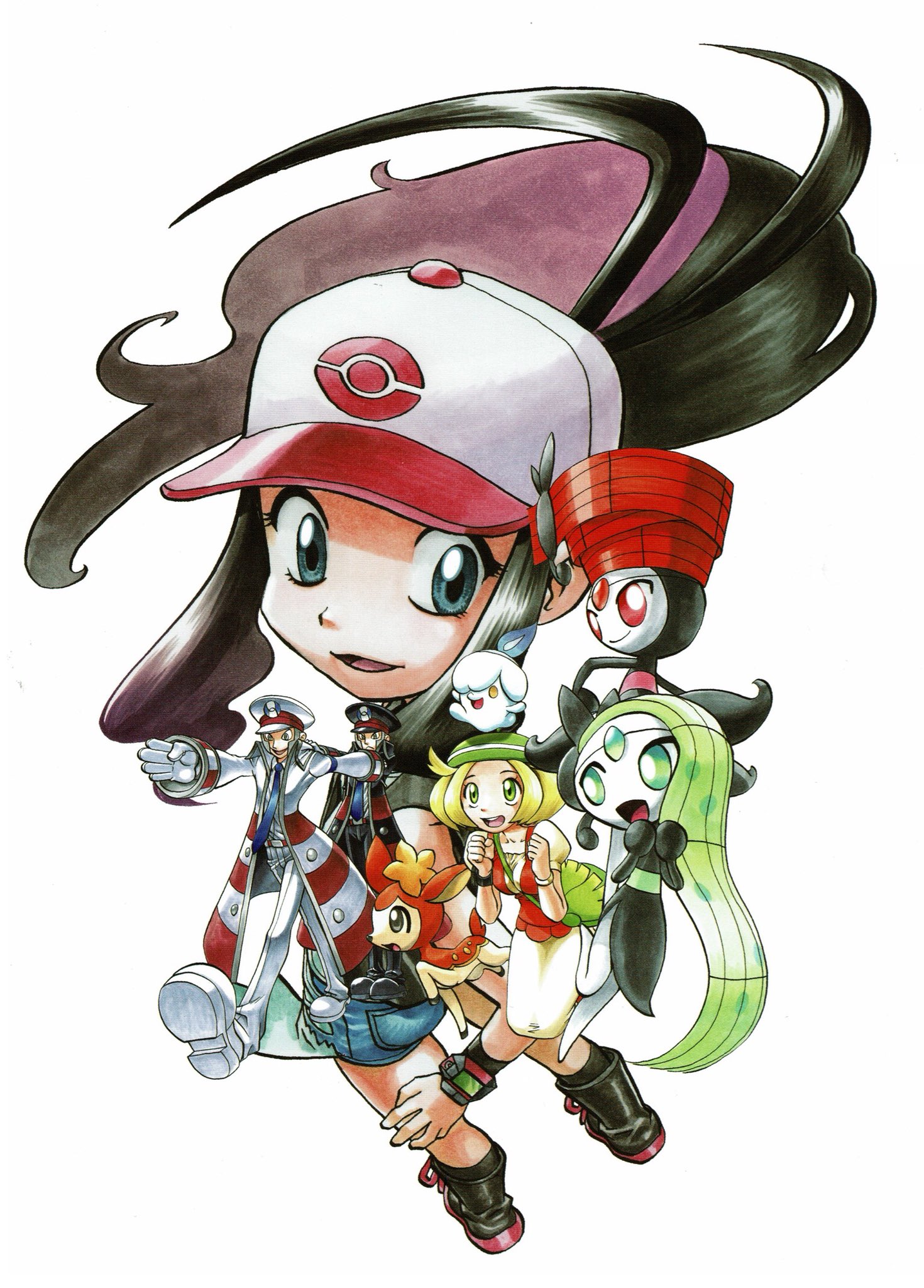 VideoGameArt&Tidbits on X: Pokémon Adventures: Diamond and Pearl Platinum  Vol 1 - cover artwork and art assets that make up the composition.   / X