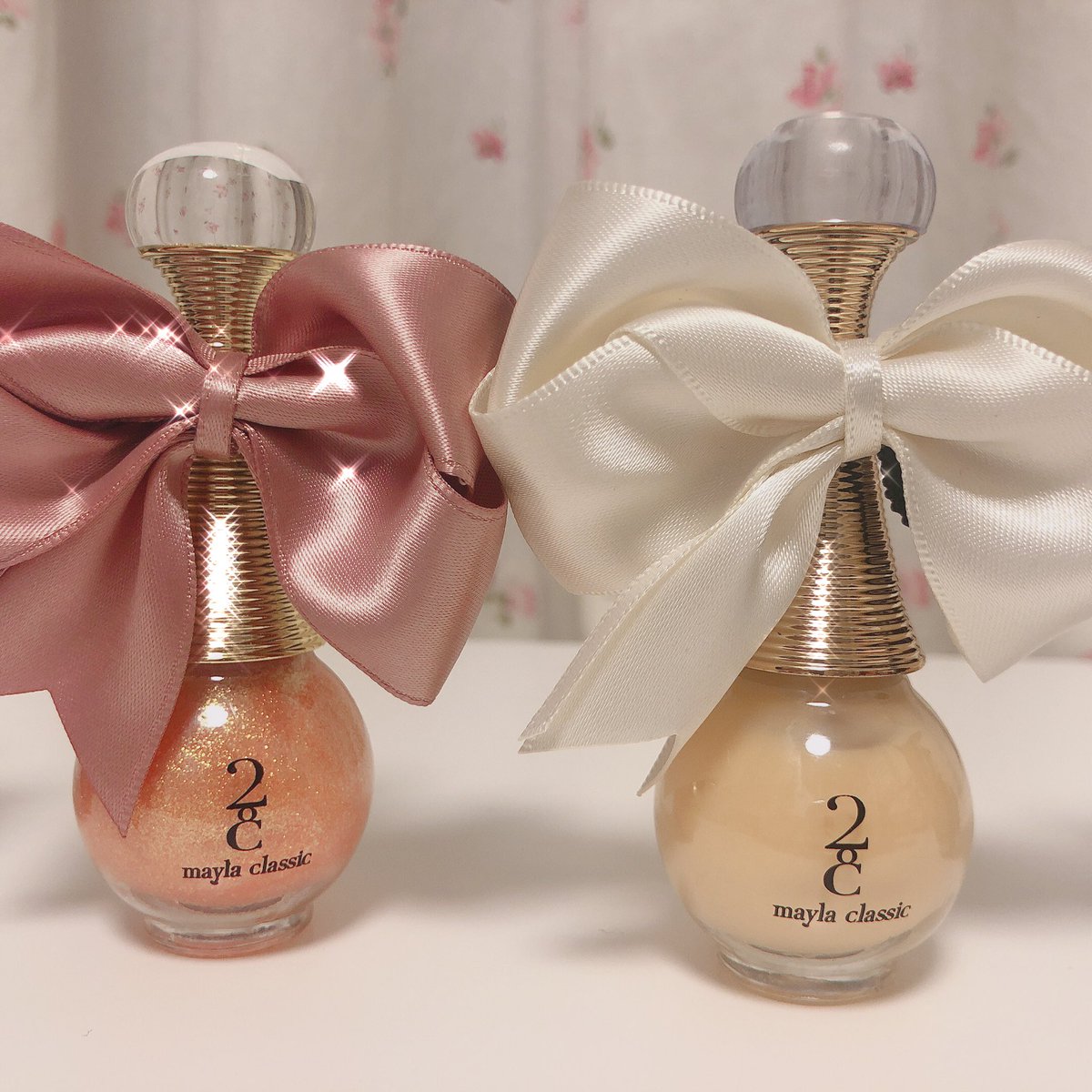 sou_t_senrrr's tweet photo. 予約してたマイラのネイル届いた🥺
めちゃくちゃ可愛い…🎀💖 https://t.co/VB8dC4wuQ8