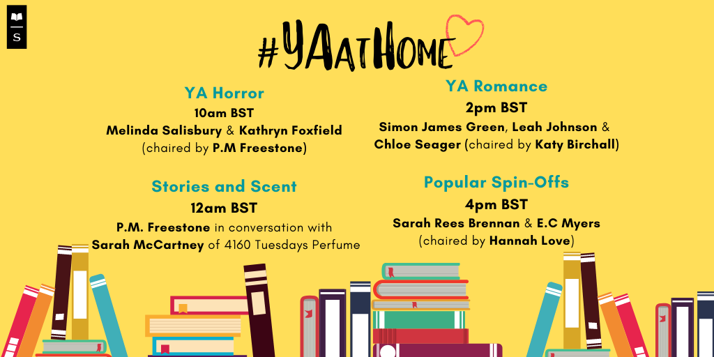 scholasticuk's tweet photo. Ten day to go! #YAatHome is Scholastic's virtual festival celebrating our amazing YA authors (and their books!)
Make sure SATURDAY 25TH JULY is in your diary - this is a day of completely free events! Register here: https://t.co/4x8pOPzJz2 https://t.co/hgpYnIzw9J
