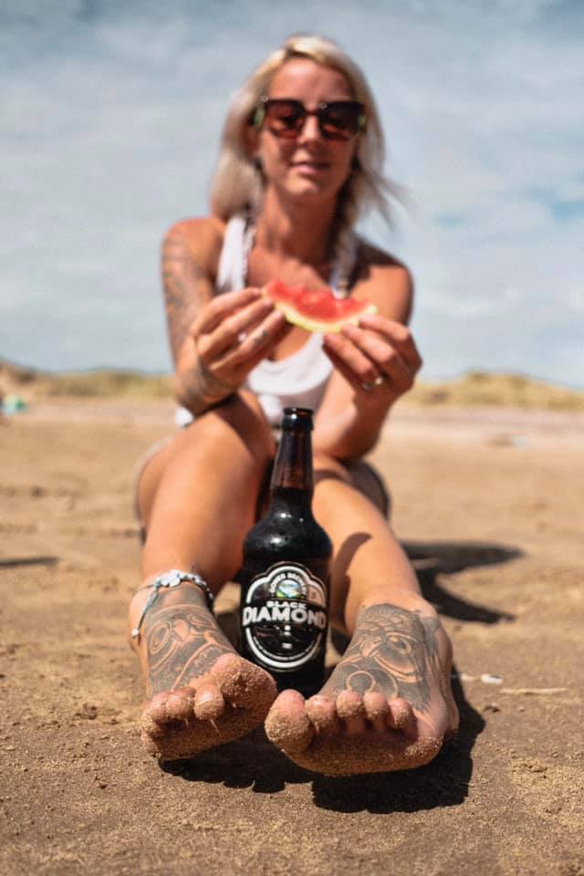 GowerBrewery's tweet photo. A sneak peak at our collab photoshoot with Driftwood Journals. Fingers cross for some more weather like this for the weekend 🌞🌞
#alesofoutstandingnaturalbeauty #beachdays #gower #lovegower #driftwoodjournals #llangennith https://t.co/d53geaHxOQ