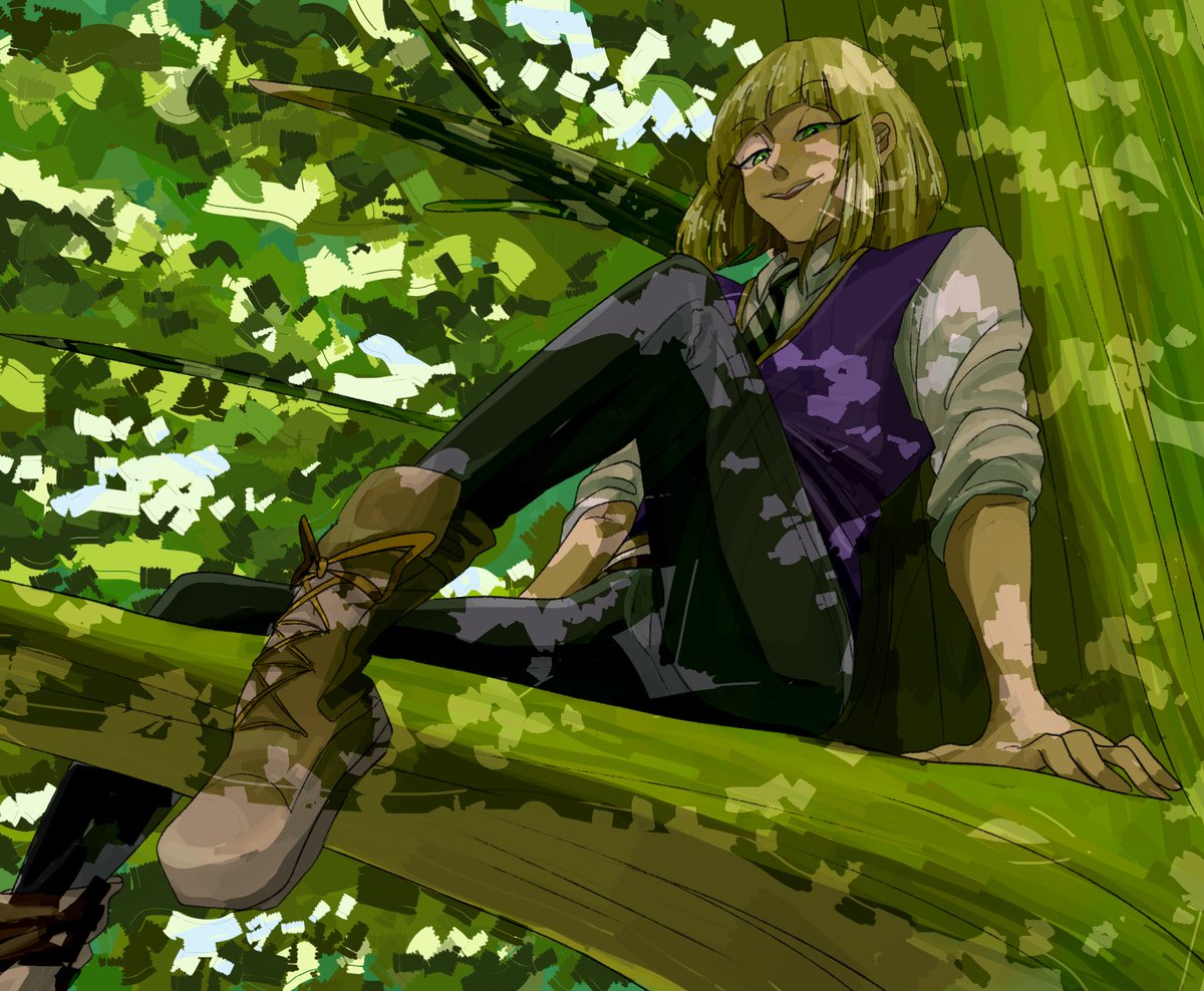 繋がらなくていいから俺の描くルークハントを見てくれ ほんとに1人が描いてるのか ぶんじろうのイラスト