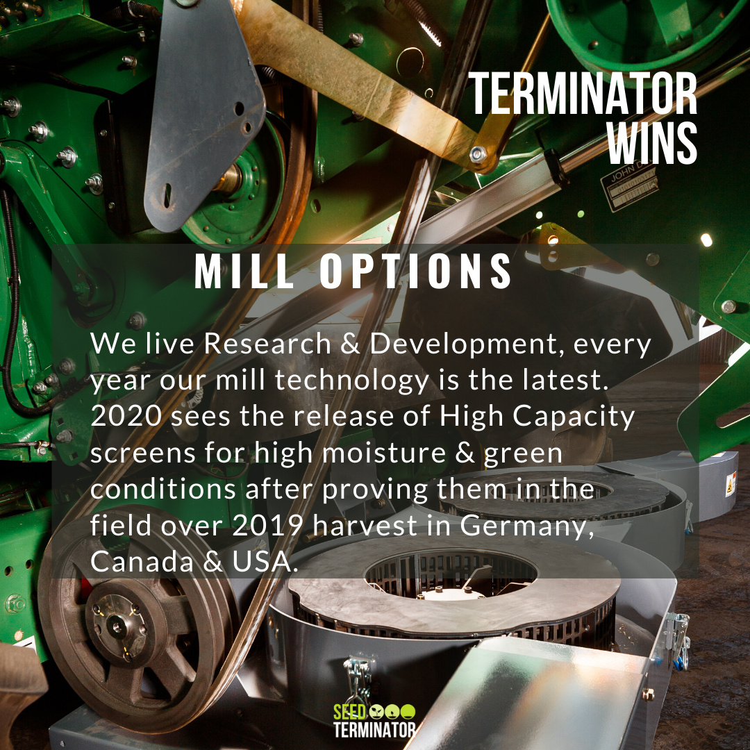 seed_terminator's tweet photo. RnD is in our DNA.
Head to our website to have a read https://t.co/KLd3lO2H3H
#ResearchnDevelopment #StartedWithScience #SeedTerminator #MillsAintMills #HWSC #HarvestWeedSeedControl https://t.co/Gb32NTcgPH