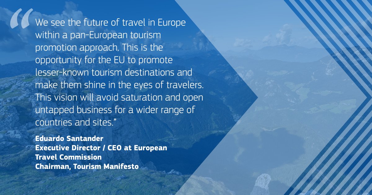 CEO of the European Travel Commission Eduardo Santander on #RethinkTravel. Read more on how the industry is exploring new ways to revive travel and tourism in Europe and all over the world. ow.ly/yldD102iISe