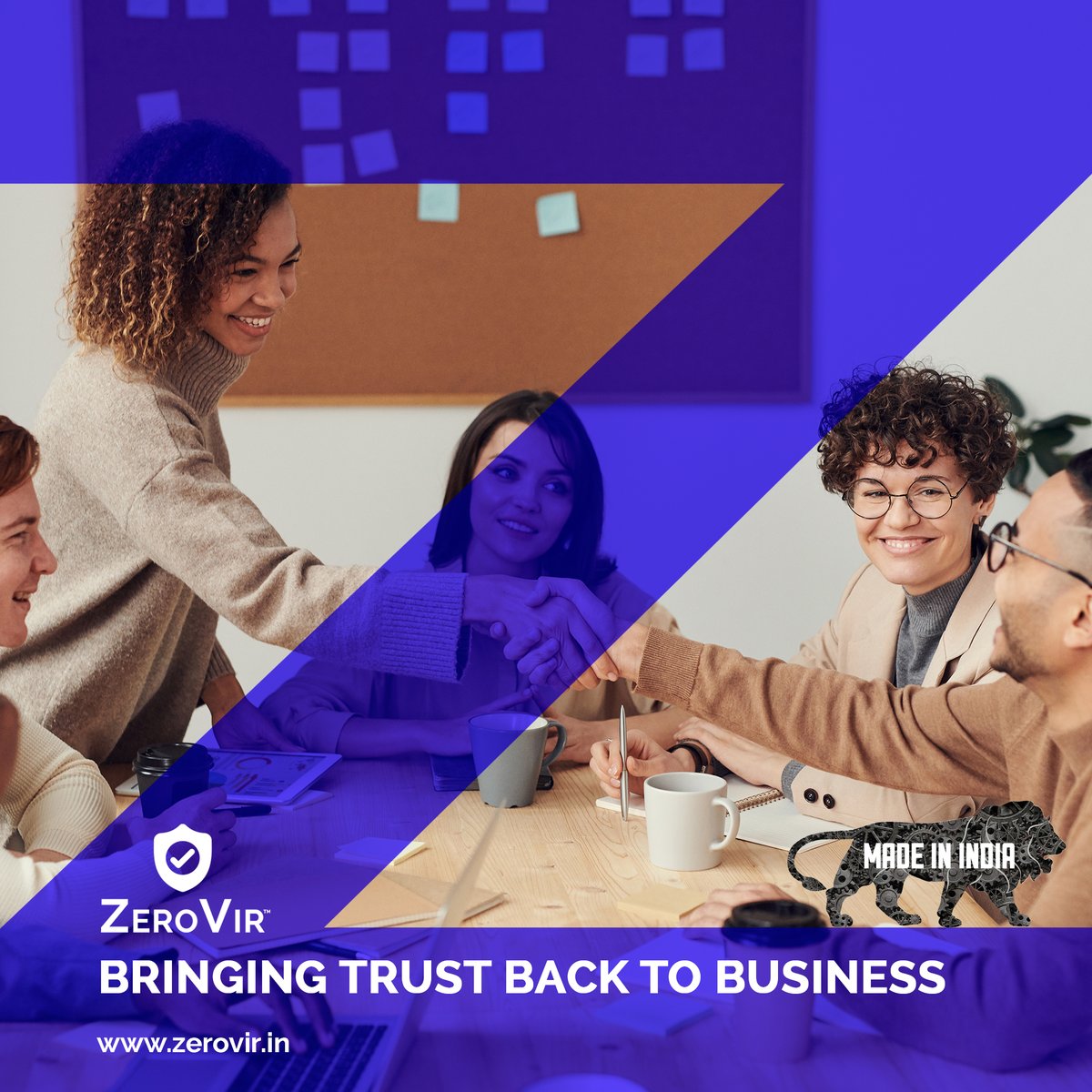 ZeroVir's tweet photo. Introducing ZeroVir -a SMART SANITIZATION solution to say Goodbye to Viruses in the Post COVID era. We bring TRUST back to Business.
DM us for queries!

#zerovir #virusfree #kills99percentviruses  #uvctechnology #smartsanitization #madeinindia #covid19 #covidsafe https://t.co/TKoTnraV2Y