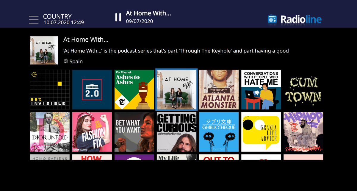 Radioline tweet media