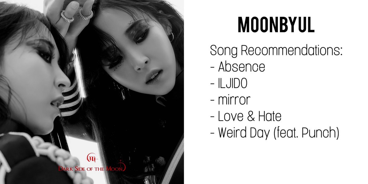 Each member has released solo music, including collaborations with other artists. Here are playlists with all of their releases...Solar:  https://open.spotify.com/playlist/1wCanfFBY7uJFwFB74qKlK?si=F1xAIzc0TnSRVwuWSZ1jLwMoonbyul:  https://open.spotify.com/playlist/2rvdRqoRhxJtXPnkcPzf2F?si=zy2NT2fTRBe1KWPpMYAEUQWheein:  https://open.spotify.com/playlist/6n9ywzBPDsLrqhck6PG7TQ?si=Cl2PT2OnQtK0Ppmj7vMcWAHwasa:  https://open.spotify.com/playlist/5jMBLYqPVFsedXvRQsVT9r?si=vQ_GGWoNTVarP2YSw3LPmA