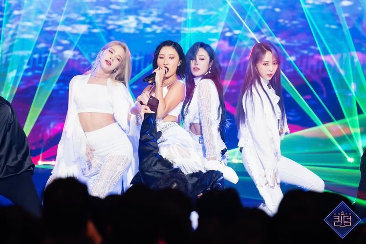 Mamamoo competed on Mnet’s show ‘Queendom’ late 2019, and they won!Here’s some of their recorded songs:  https://open.spotify.com/playlist/0GSuXTl18wM17BVbPsJYQt?si=VhxC6TdpQWC0IjPBxOsLXwThey also have many OST and CF songs. Their CFs are so good that when released, many people thought they had a comeback  https://open.spotify.com/playlist/6eRwHeuwfxj7NbMA8El4v2?si=hzFWFgoAQ8erNSi6-PYOTg