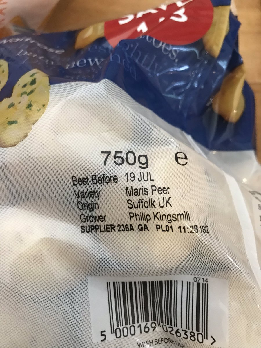 Don’t you just love it when you know the farmer <a href="/LEAF_Farming/">LEAF</a> #leafmarque <a href="/waitrose/">Waitrose & Partners</a> <a href="/j_kingsmill06/">Jennifer Kingsmill</a>