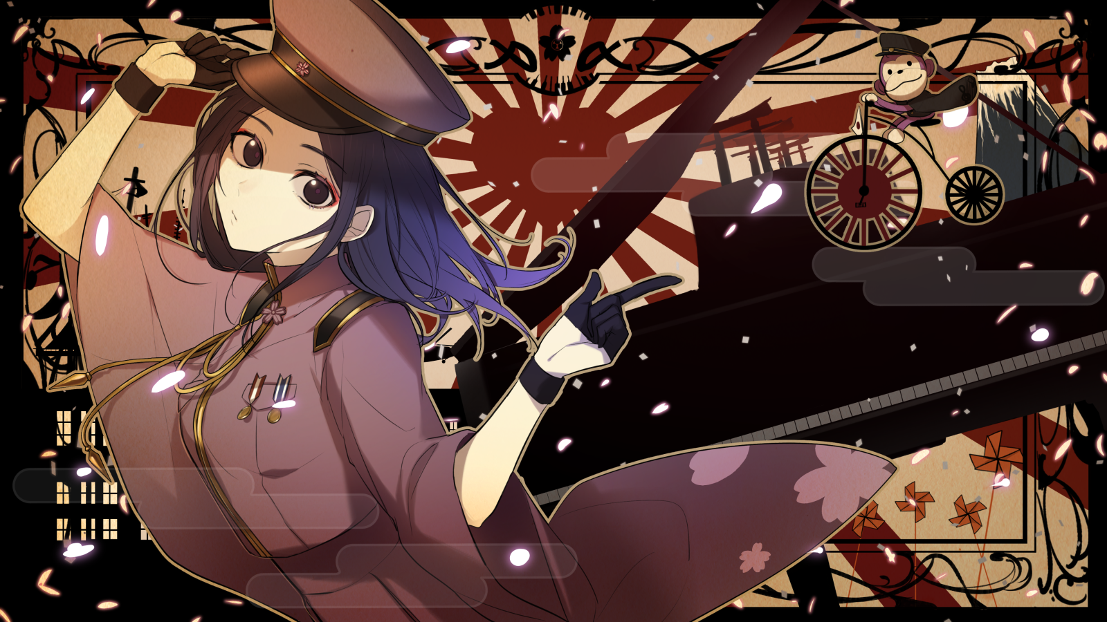 八三 千本桜 Piano Arrange Cover A あるふぁきゅん まらしぃ T Co cagsczvm Mvイラストでお手伝いさせていただきました T Co Hlbnwatsg8 Twitter