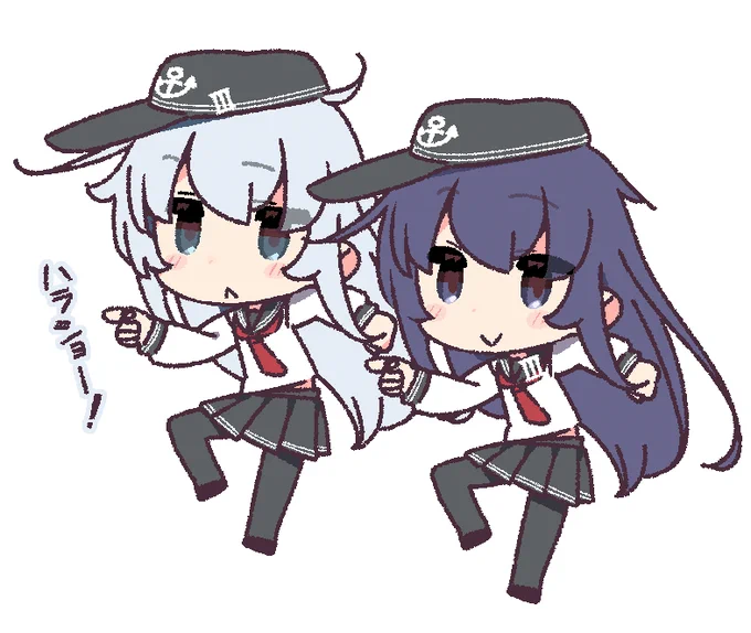艦これのちっこいの⚓️

#デフォルメ絵を流してデフォルメ民を増やそう 