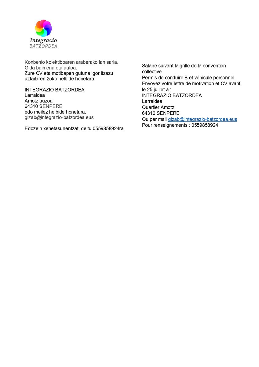 Integrazio Batzordea tweet media