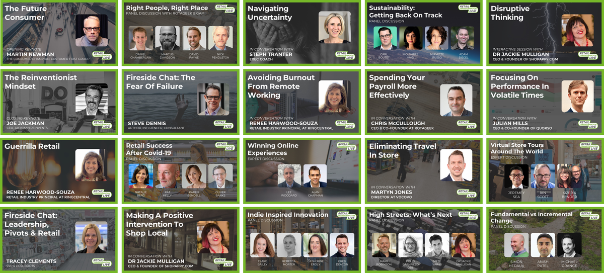 ollie_banks's tweet photo. Have you caught up with watching the sessions from #RetailTransformationLive? 
1️⃣ Which sessions do you still want to watch? 
2️⃣ Which sessions would you recommend to others? https://t.co/BMJq29L4AR