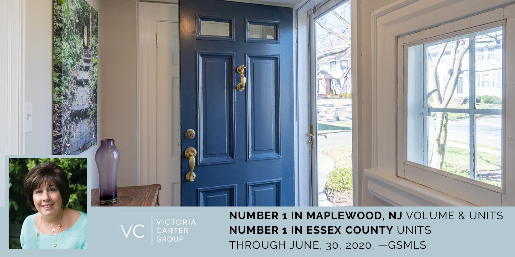 VCarterRealtor's tweet photo. Latest News | Victoria Carter ranked #1 Agent in volume and units for Maplewood, NJ and #1 in units for Essex County through June 30, 2020. These are the latest statistics published by Garden State Multiple Listing Service (GSMLS). #VictoriaCarterRealtor #realestate #toprealtor https://t.co/5x6f6UVh5G