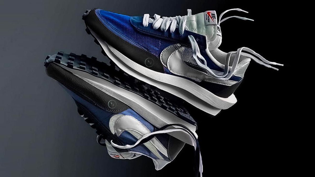 thesolesupplier's tweet photo. A closer look at the fragment design x sacai x Nike LDWaffle... Cop or drop? ⚡️

https://t.co/HF1VVBc7If https://t.co/6OQ3IFwCfc