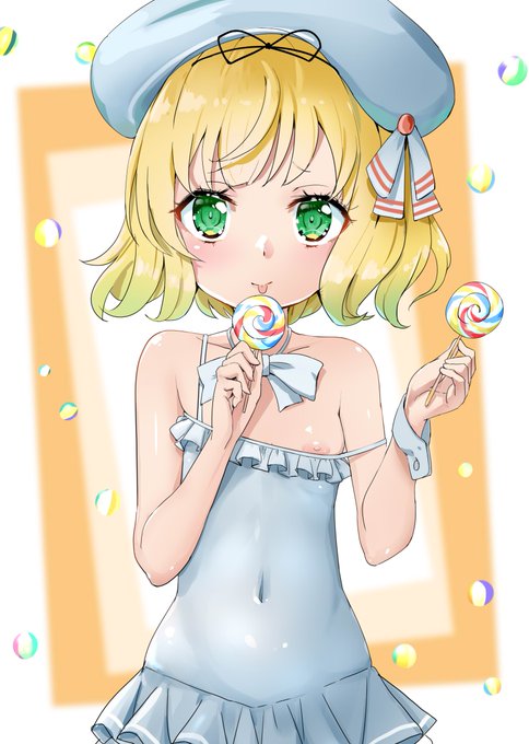 ペロペロキャンディーをプレゼント♡
桐間 紗路さん誕生日おめでとう。 