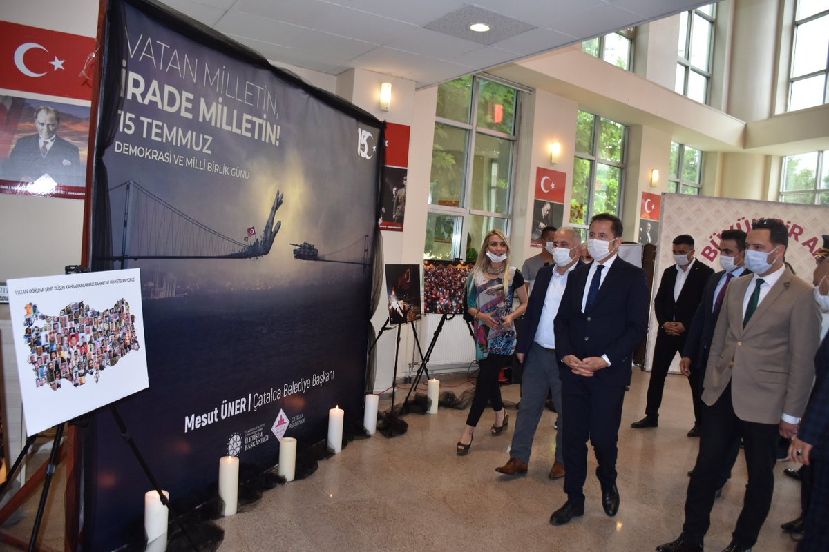 15 Temmuz Demokrasi ve Milli Birlik Günü anma programı, İstanbul Vali Yardımcımız Sayın Günay Öztürk ve ilçe protokolünün katılımıyla gerçekleştirildi.