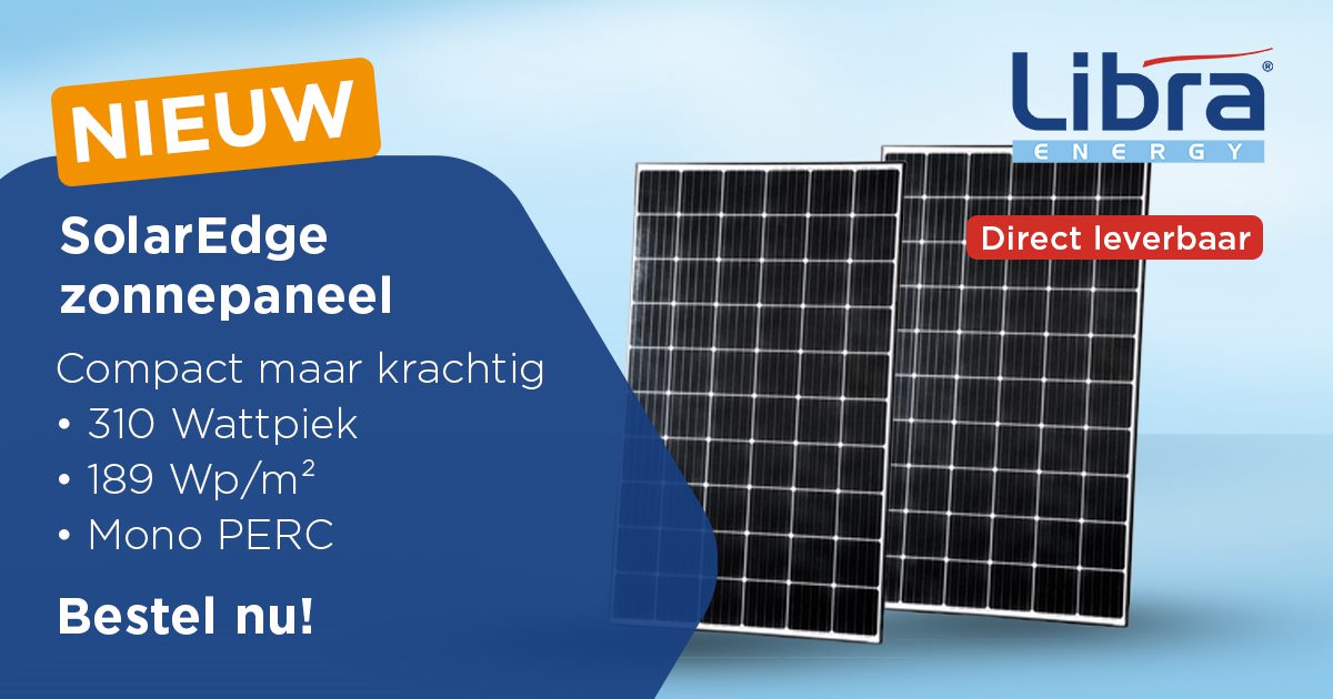 Met dit splinternieuwe #zonnepaneel van #SolarEdge, inclusief power optimizer, profiteer je van een kortere installatietijd zonder in te leveren op kwaliteit.

Dit compacte maar krachtig paneel is ruim op voorraad en nu direct leverbaar.

Bestel nu:
bit.ly/3fw0LfR