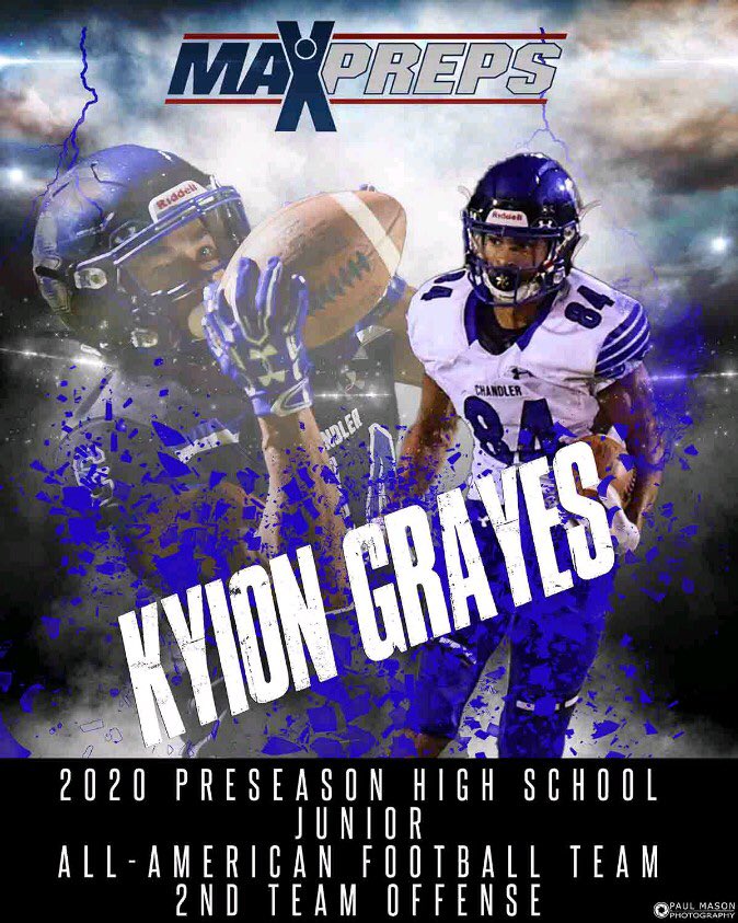 GarretsonRick's tweet photo. KYION GRAYES... GAME CHANGER... HUMBLE AND HUNGRY... PREPARES TO BE BEST! #YACMAN #LEADSTHRUWORKETHIC https://t.co/FyBuMXztGN