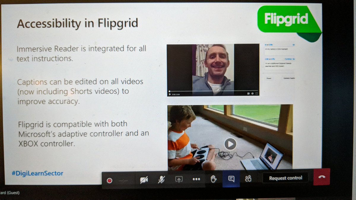 It has definitely been worth getting up at 4:30am to see my friend @cgerrard02 share his expertise about using @Flipgrid asynchronously for remote learning and beyond!! #DigiLearnSector Thanks again for the invite! I always enjoy learning from you!!!