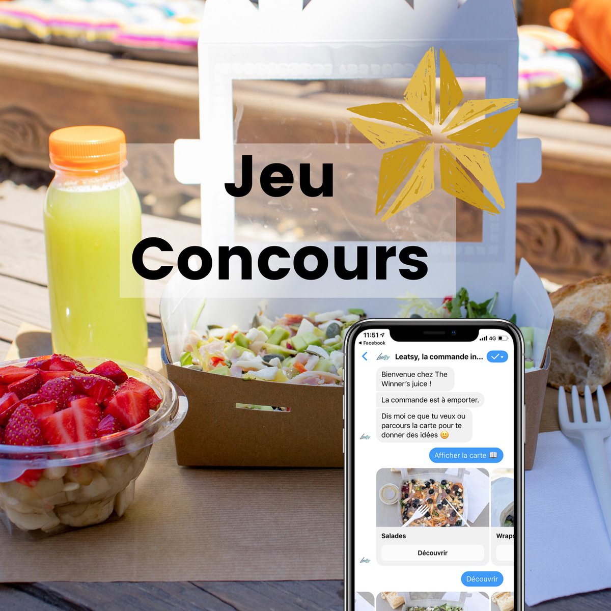 kinosa_mtp's tweet photo. Concours pour gagner un menu jusqu'à 25€ ! Soutenez les collaborations locales et l'évolution digitale de la prise de commande, soyez bêta testeurs de notre nouvelle solution @leatsy ! https://t.co/MBrHs3rwmL