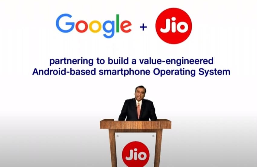 thetechsuggest's tweet photo. Google will invest $4.5 Billion in Jio Platforms for a 7.7 percent stake, said Jio at the 43rd Annual general meeting of Reliance Industries Limited. #GoogleInvests$45BillionJio #MukeshAmbani #RelianceJio #TECHNEWS https://t.co/FDzG9GZeHg https://t.co/9JCnMXoGQA