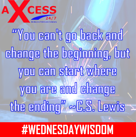 AxcessInd's tweet photo. #wednesdaywisdom #motivation #safetyed #quote #axcess #mechanical #newendings https://t.co/SilEfmHP4P