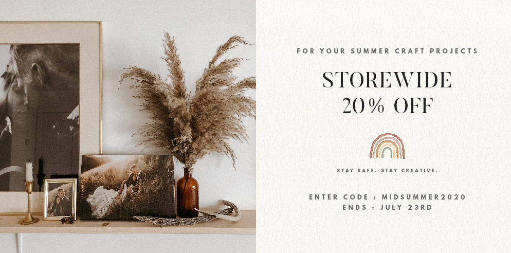 Create something special this summer ➝ pikto.com
Save 20% storewide with promo code: MIDSUMMER2020
Ends: July 23