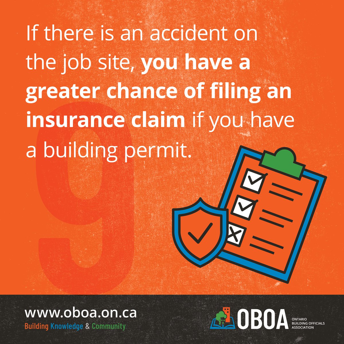 OBOA_Office's tweet image. It doesn&apos;t happen often, but just in case.... #buildingsafety #buildingcodematters