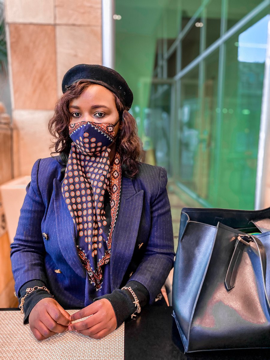 tsholo_dikobe's tweet photo. The TUKWI MASK
The most versatile mask because it’s 3 in 1.
A mask, scarf and also a head wrap.
We have a variety of colours, From Corporate colours to casual colours.
🏷P100
🤗
#TukwiMask #BotswanaFashion #KhoiExclusives #ClothingOfHope #CultureInDesign https://t.co/2njclhbunb